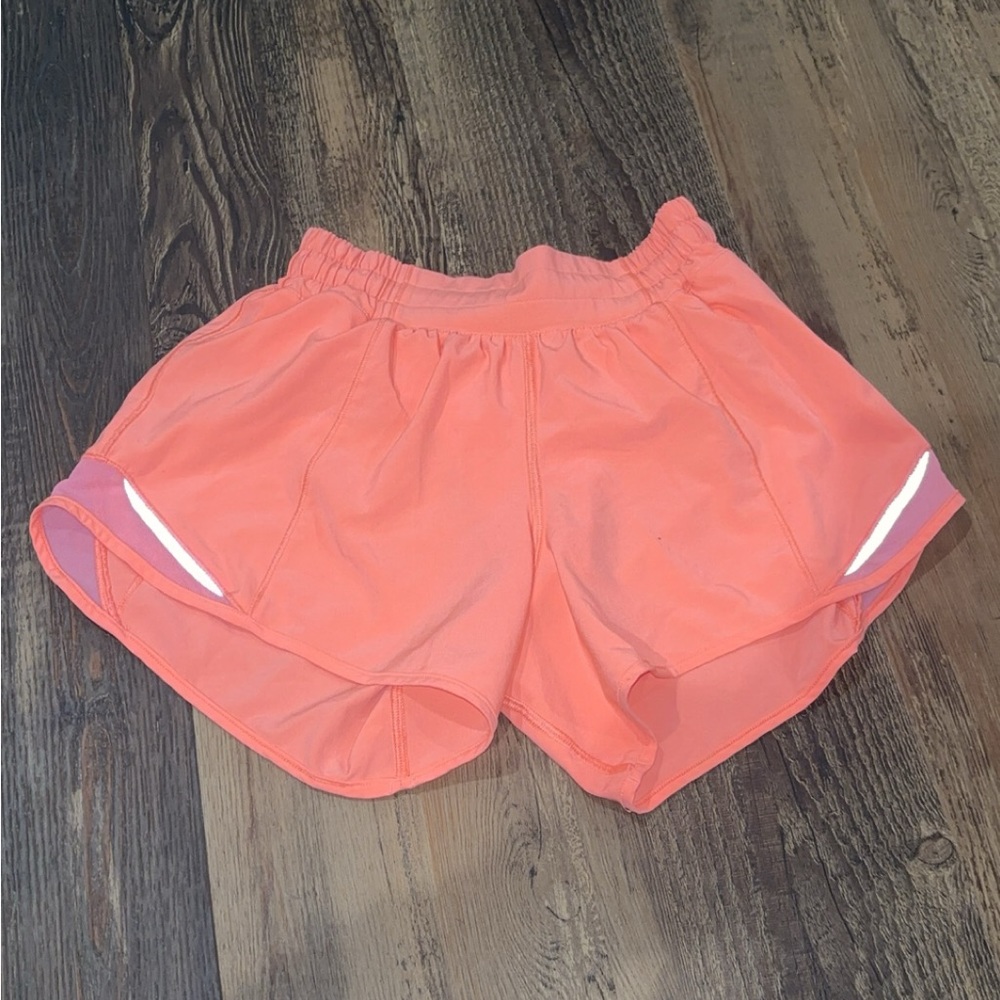 Lululemon shorts size 4 tall liner is gone out of these shorts